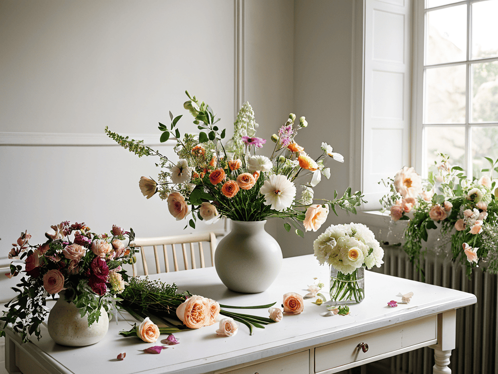 Arranging Flowers Like Pros