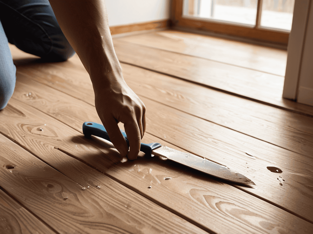 Laminate floor repair tips