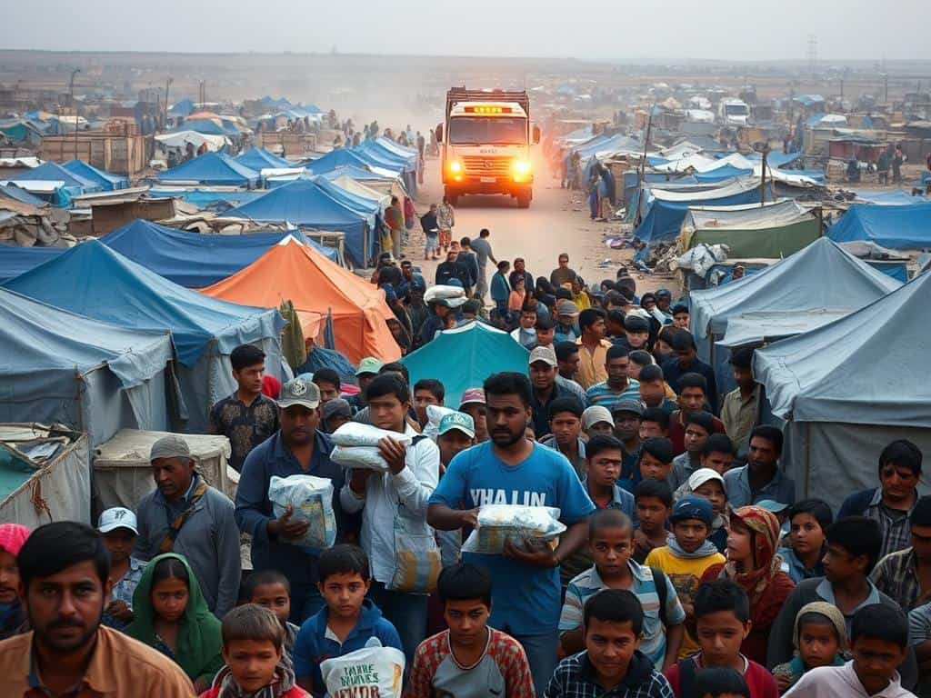 humanitarian aid