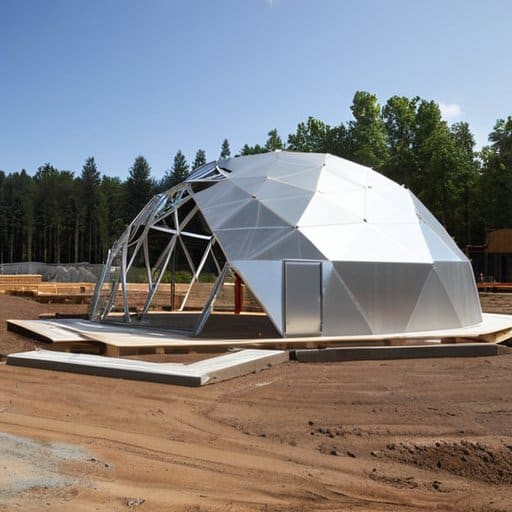 Geodesic Dome Greenhouse Materials List Selecting Struts and Panels