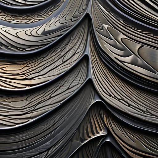 Revealing the Grain: Damascus Steel Etching Contrast Logic